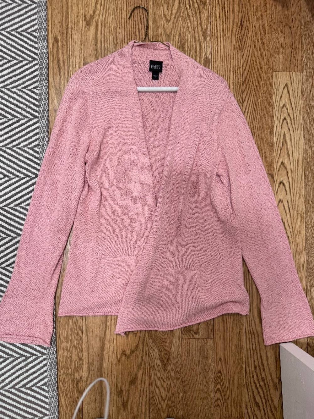 Eileen Fisher silk cardigan , L